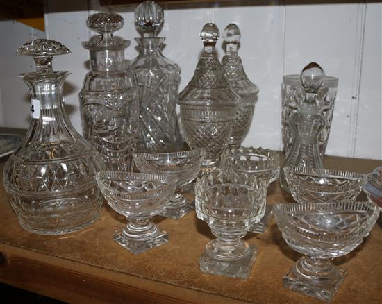 Regency and later glasswares